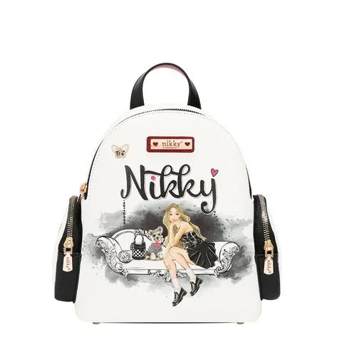 NK13109 MOCHILA BOLSOS LATERALES ANGEL FROM ABOVE