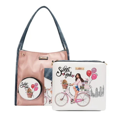 NK13128 SET2 PZAS BOLSOS SWEET GIRL
