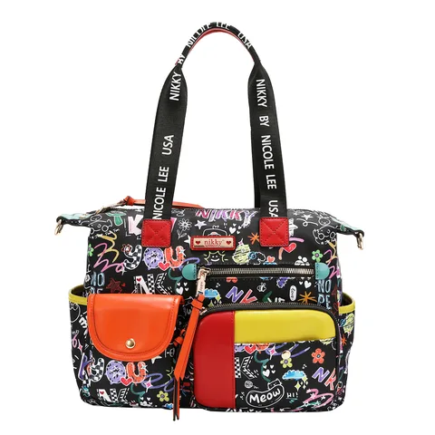 NK13147 JUST FOR FUN-BLACK BOLSO SPORT