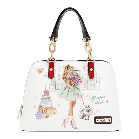 NK13213 GLAMOROUS WALK-WHITE BOLSO PEQUEÑO DE MANO