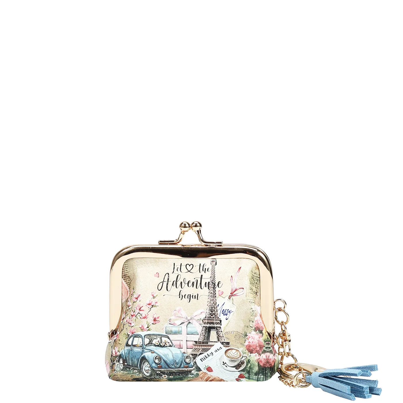 NK20342  MINI MONEDERO DE BESO CHASING DREAMS