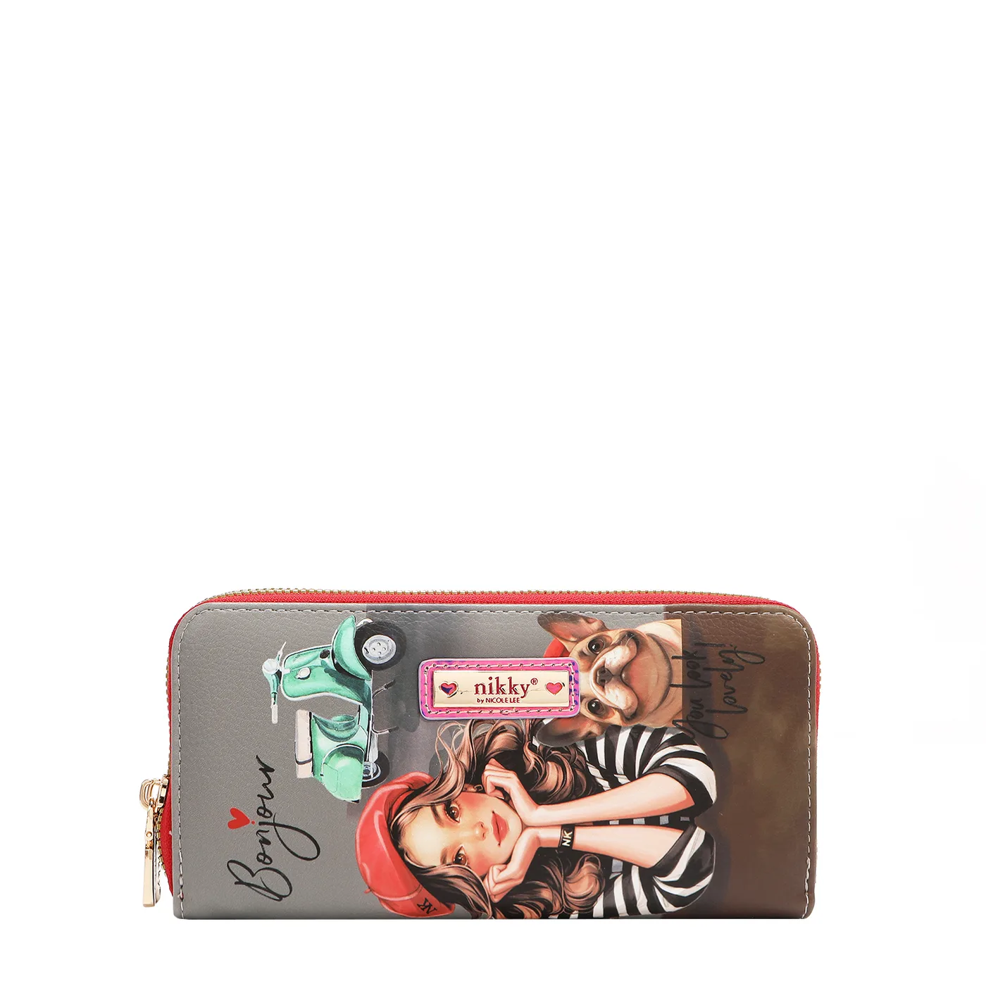 BILLETERA DE DOBLE CIERRE NK20376 EIFFEL DREAMS