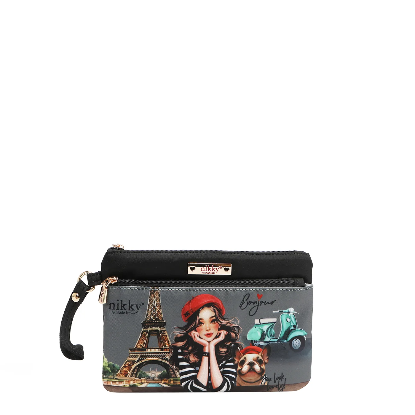 ESTUCHE DOBLE CIERRE NK21009 EIFFEL DREAMS