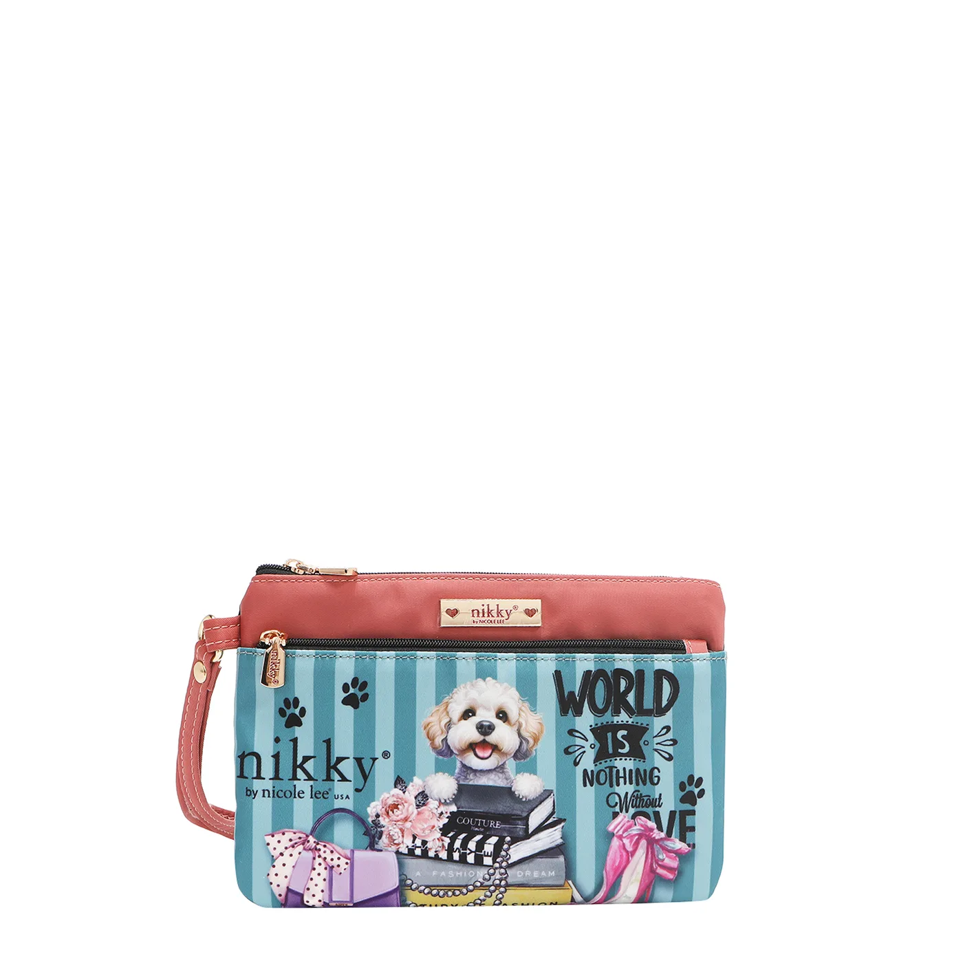 ESTUCHE DOBLE CIERRE NK21009 MEANT TO YOU LOVE YOU