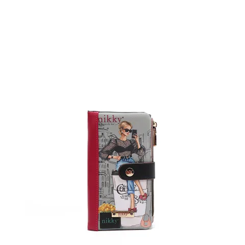 BILLETERA DOBLE BANDA NK22520 URBAN COFFE DREAM