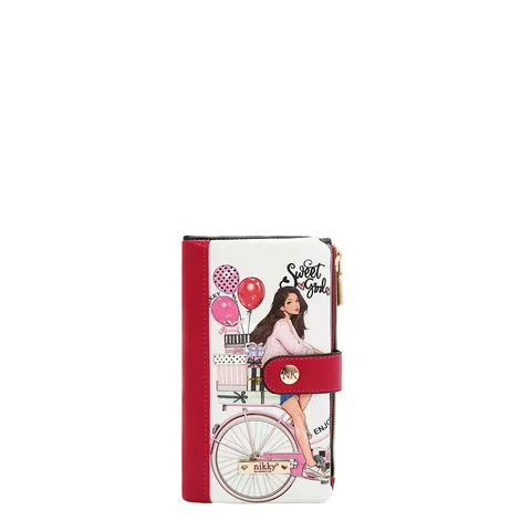 NK22520 BILLETERA DOBLE BANDA SWEET GIRL