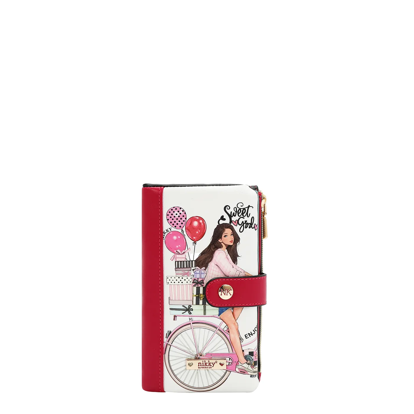 NK22520 BILLETERA DOBLE BANDA SWEET GIRL