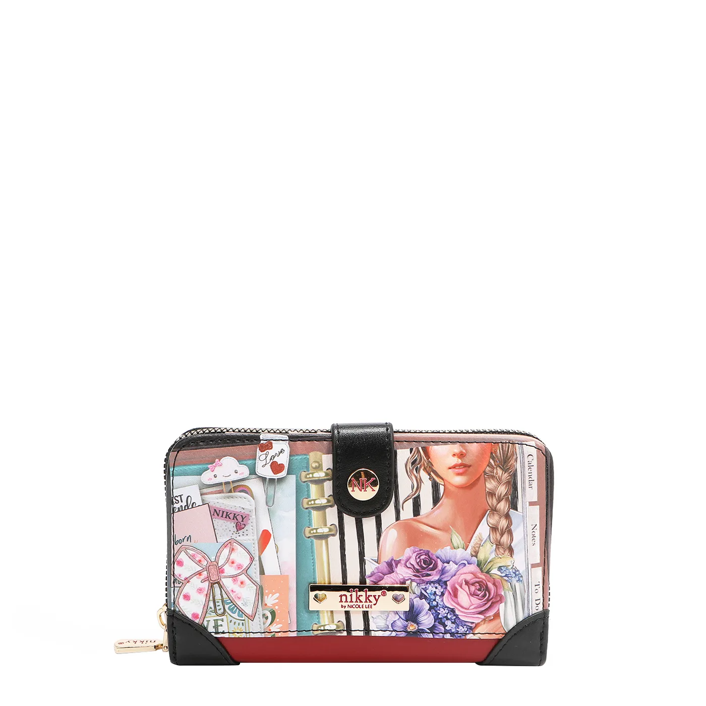 NK22522 BILLETERA EMBRAGUE  NOSTALGIA