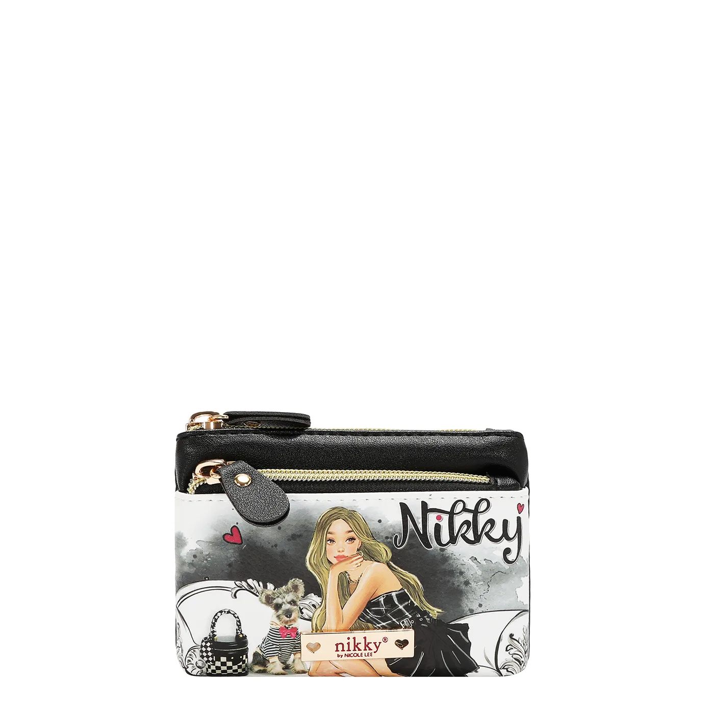 NK22526 MONEDERO DOBLE CIERRE ANGEL FROM ABOVE