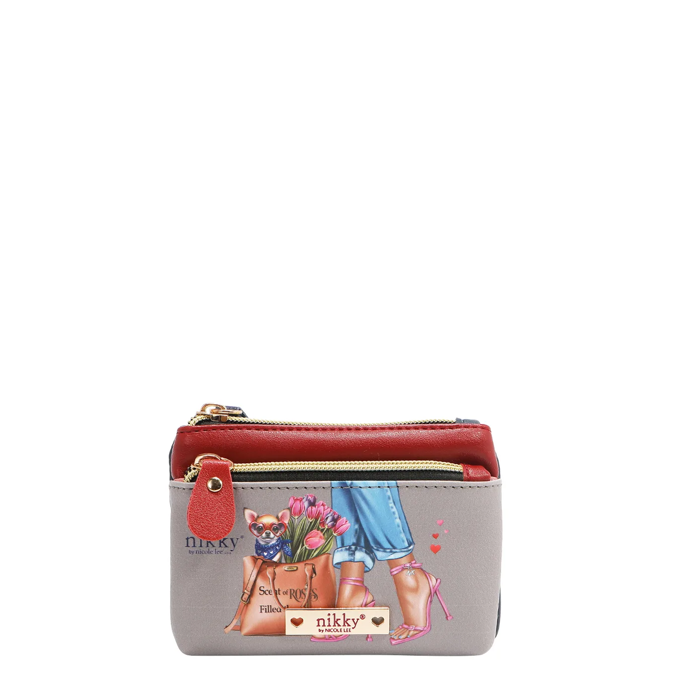MONEDERO DOBLE CIERRE NK22526 ESSENCE OF YOU