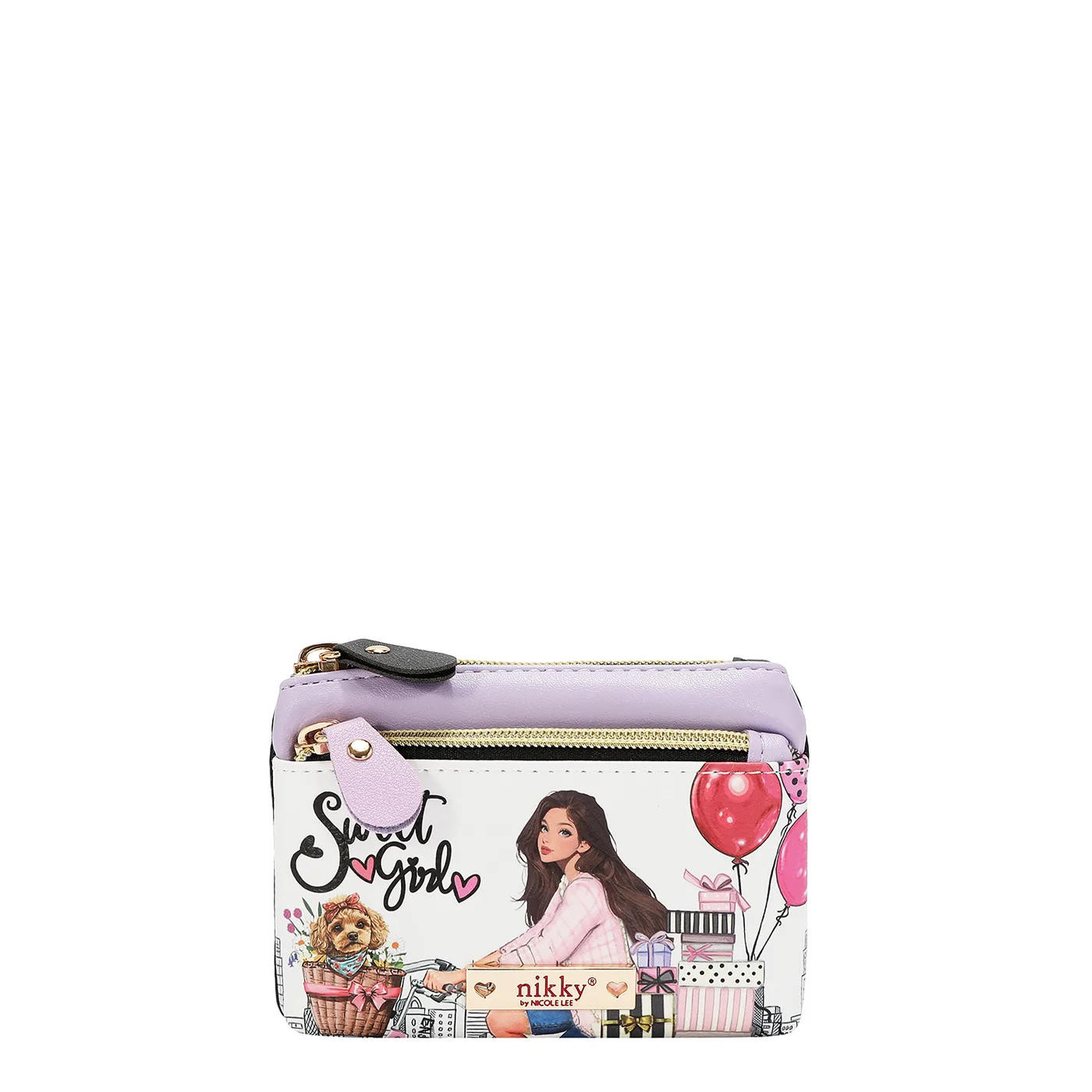 NK22526 MONEDERO DOBLE CIERRE SWEET GIRL