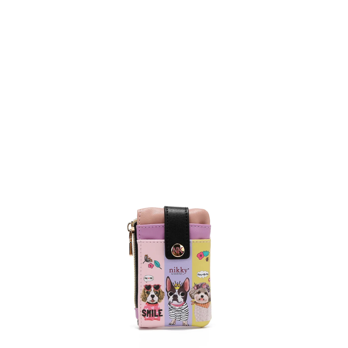 TARJETERO MONEDERO MINIMALISTA NK22527 BEST BUDDIES