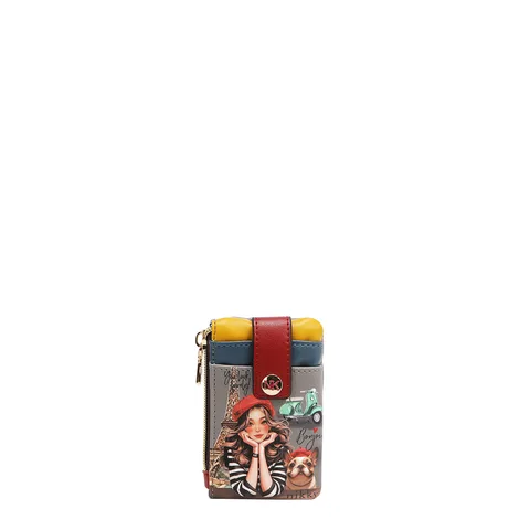 TARJETERO MONEDERO MINIMALISTA NK22527 EIFFEL DREAMS
