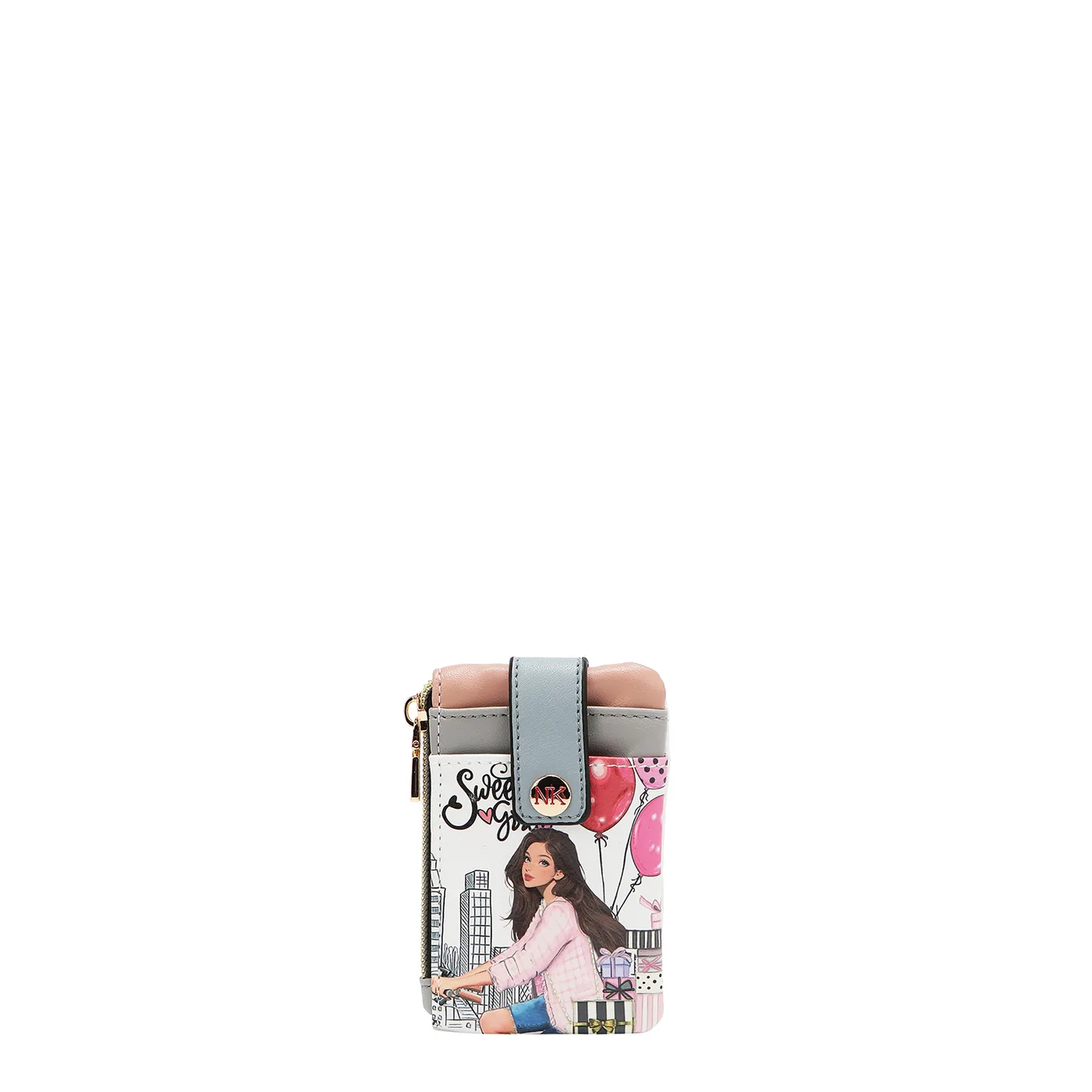NK22527 TARJETERO & MONEDERO MINIMALISTA PEQUEÑO SWEET GIRL