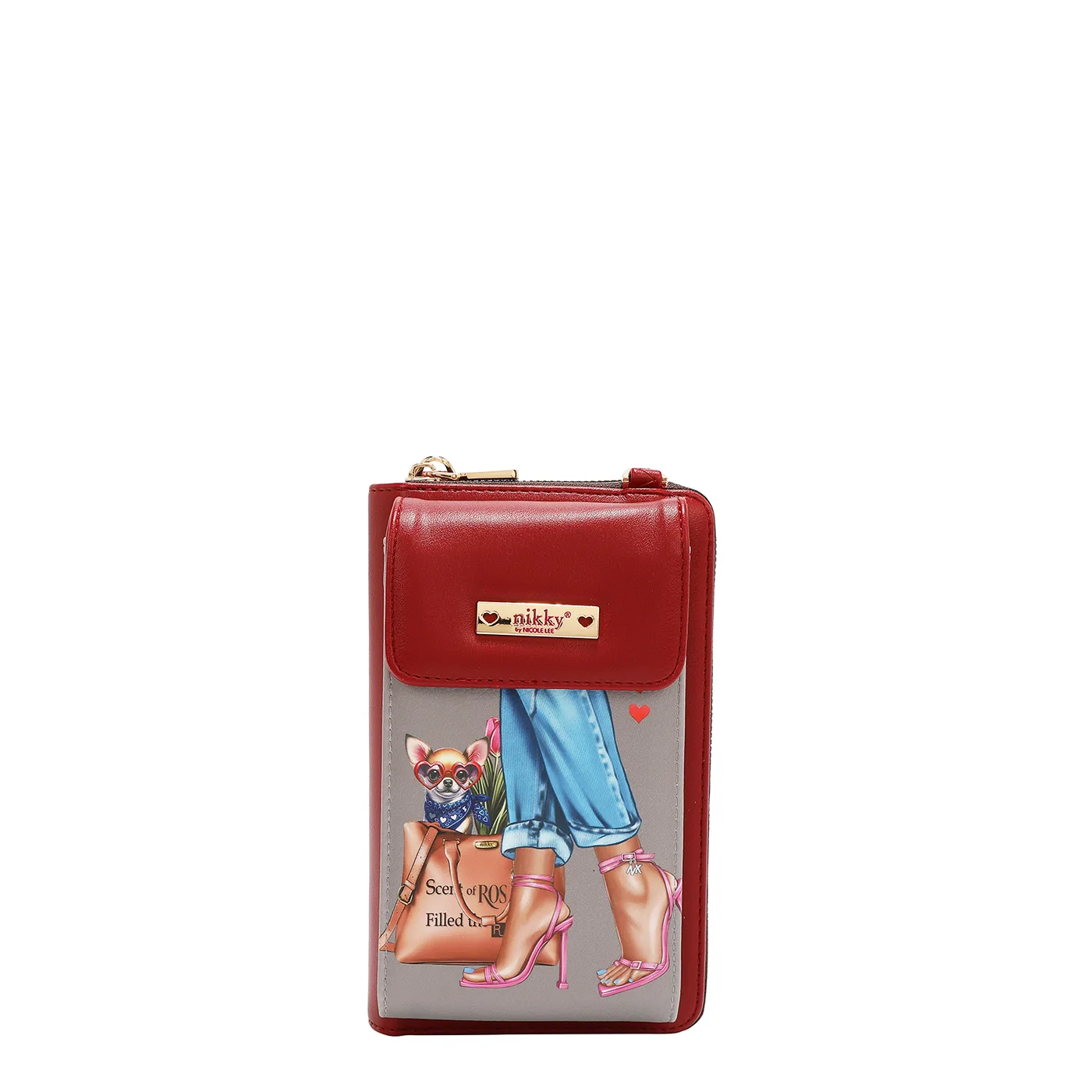 BOLSO CRUZADO PARA TELEFONO/ CARTERA NK24002 ESSENCE OF YOU