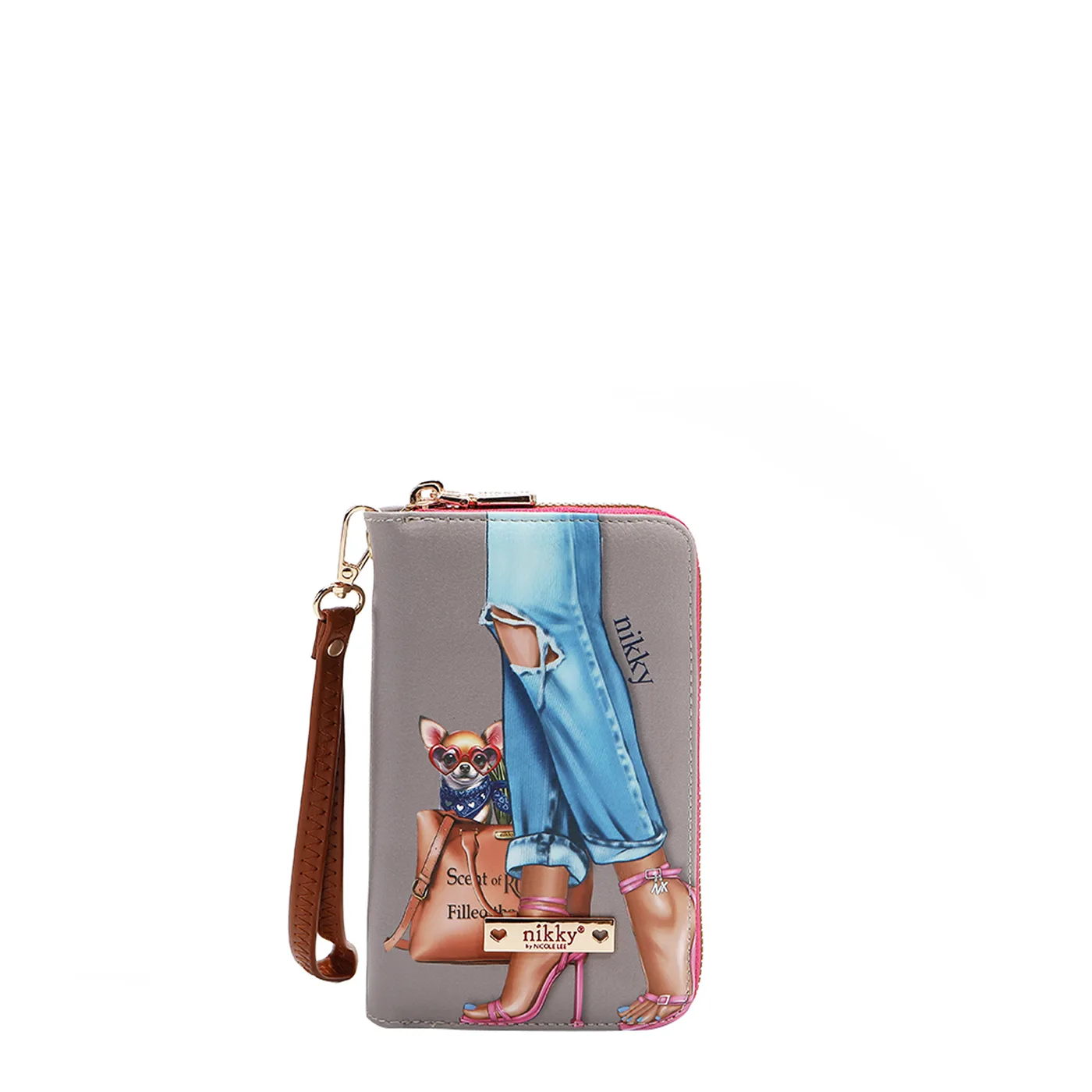 BILLETERA DOBLE CIERRE NK24003 ESSENCE OF YOU