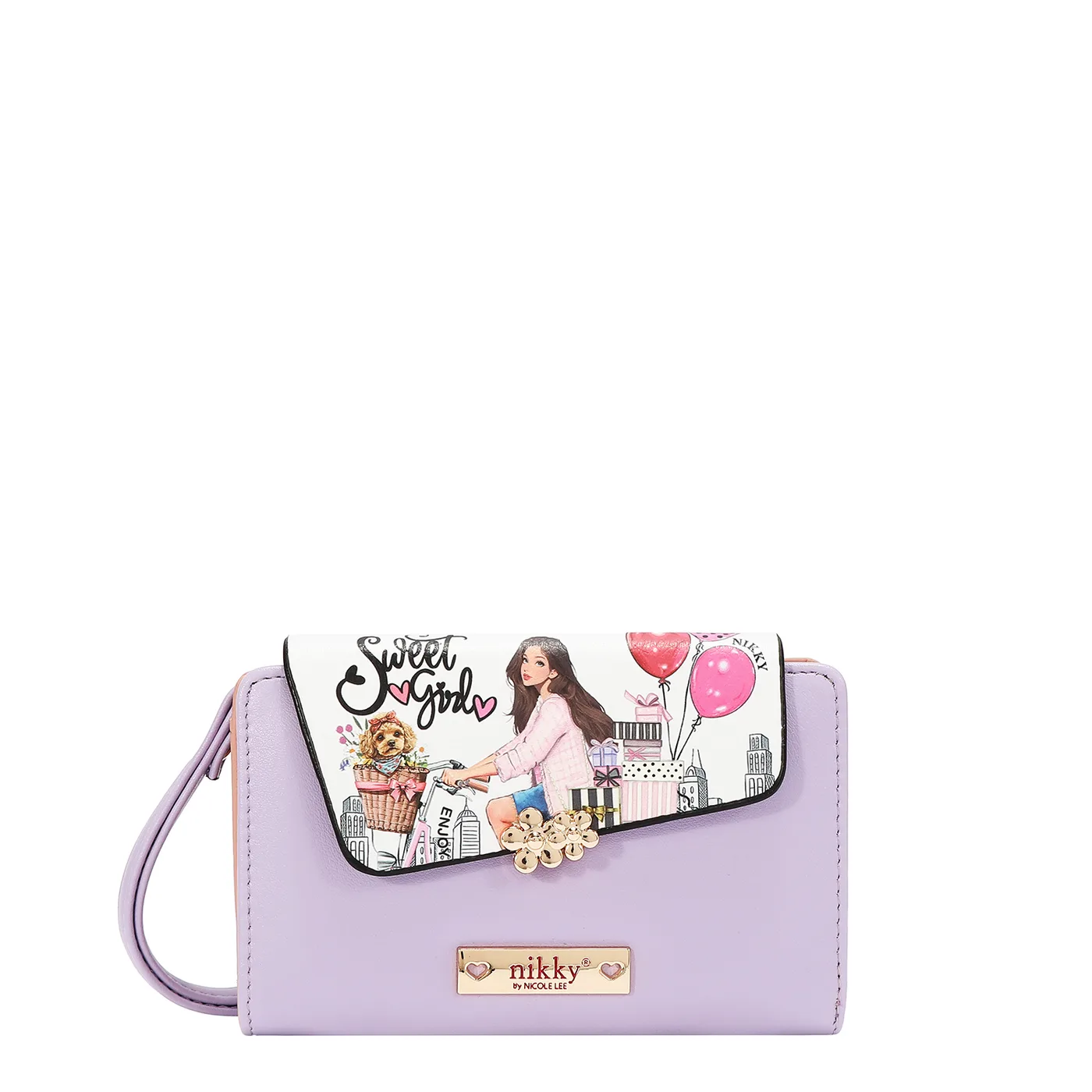 NK24005 CARTERA BIFOLIAR PEQUEÑA SWEET GIRL