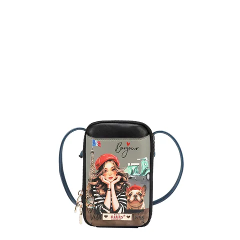 BOLSO PEQUEÑO CRUZADO NK24006 EIFFEL DREAMS
