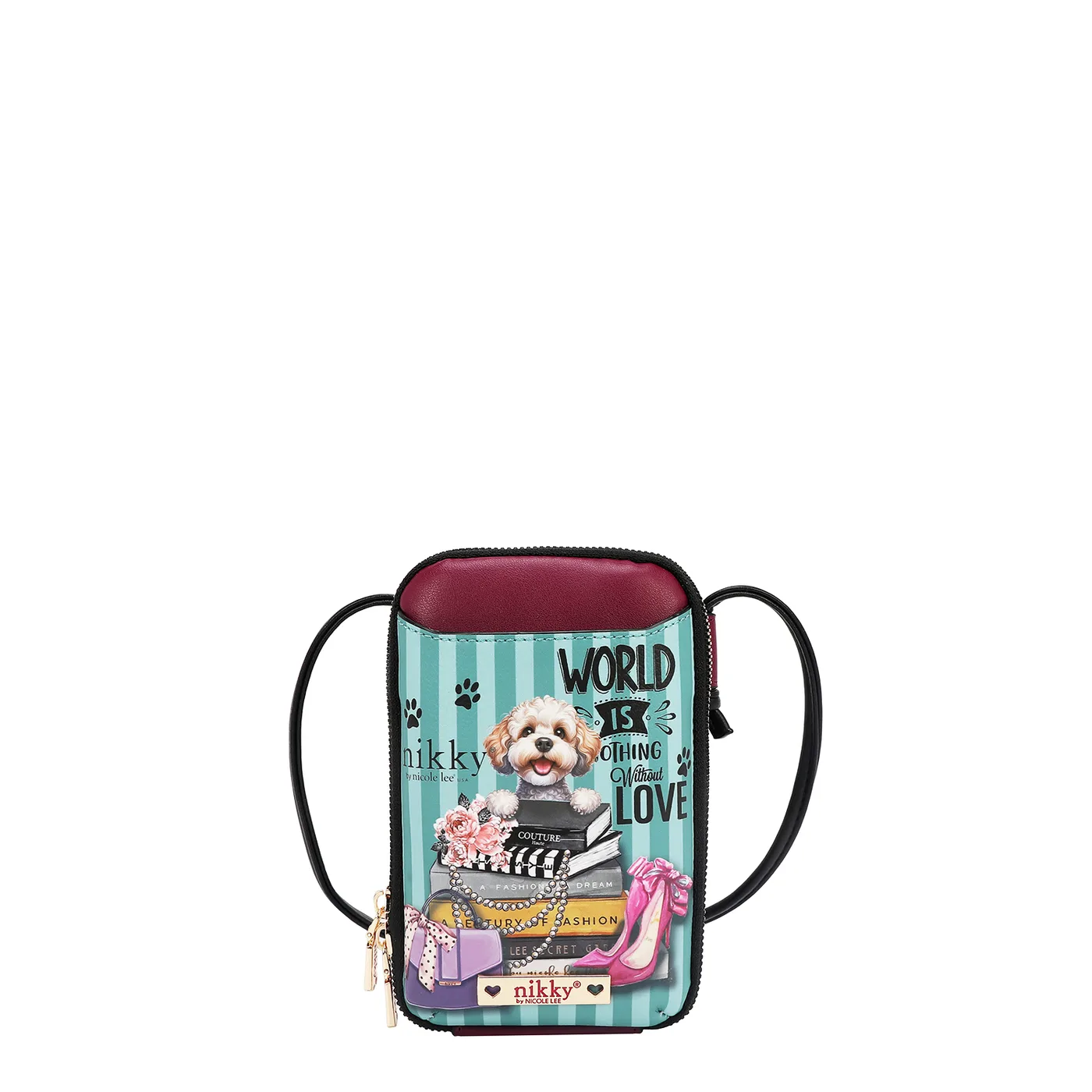 BOLSO PEQUEÑO CRUZADO PARA TELEFONO NK24006 MEANT TO LOVE YOU