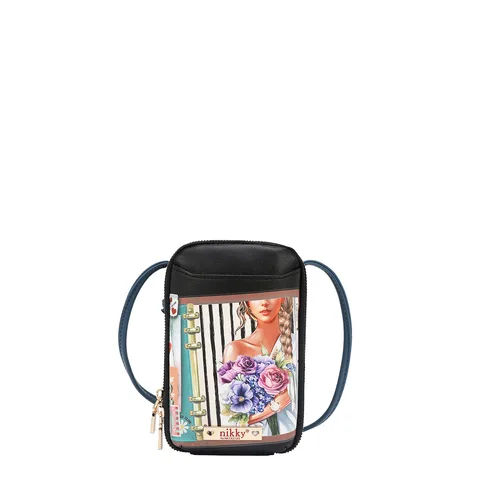 BOLSO PEQUEÑO CRUZADO PARA TELEFONO NK24006 NOSTALGIA