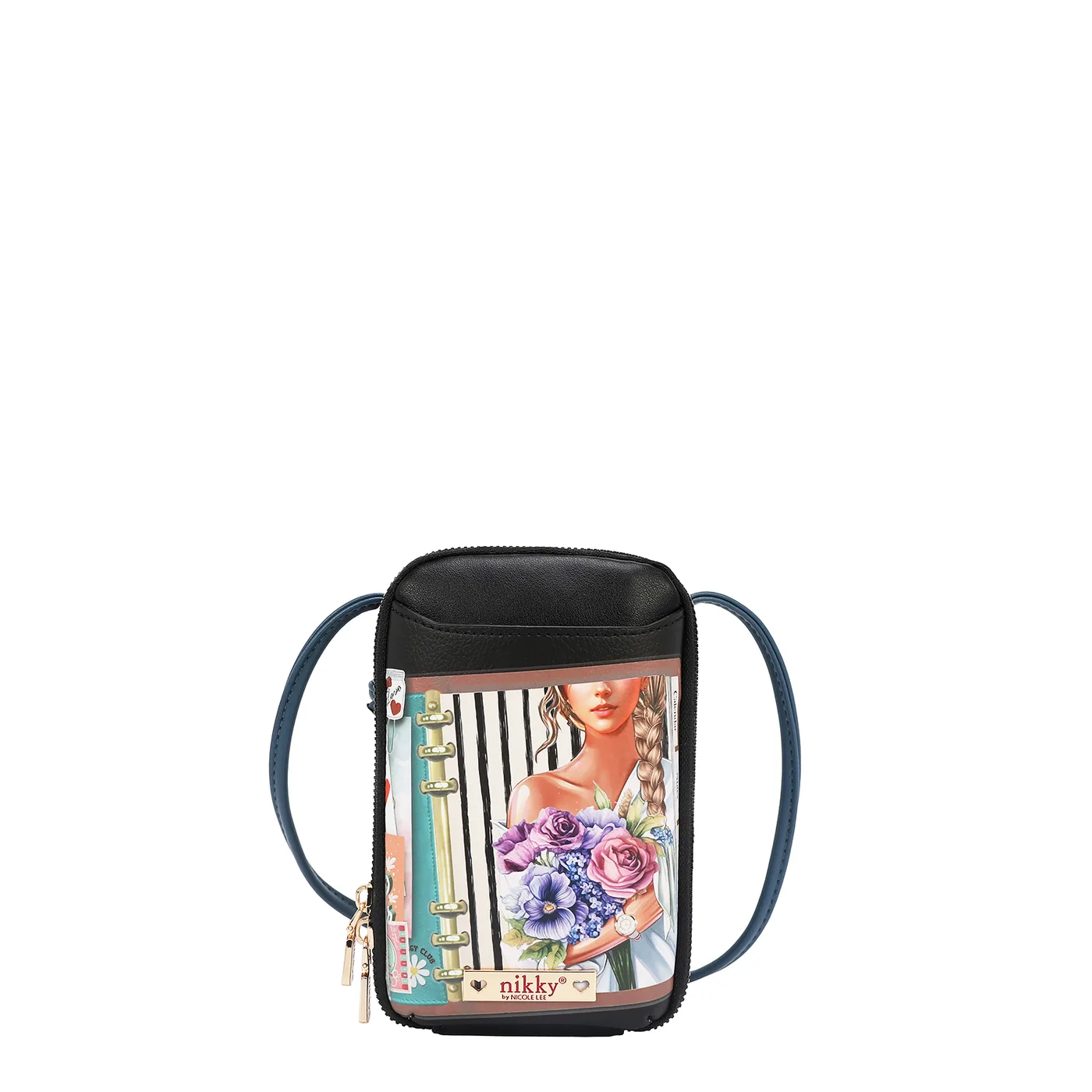 BOLSO PEQUEÑO CRUZADO PARA TELEFONO NK24006 NOSTALGIA