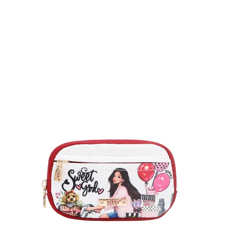 NK25003 MINI CARTERA PORTÁTIL CON LLAVERO SWEET GIRL