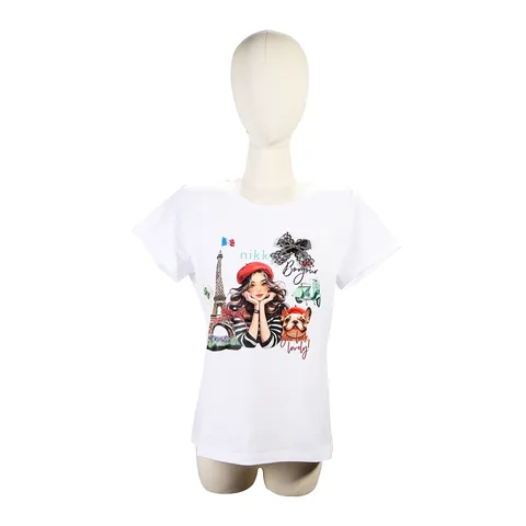 BLUSA NK25006 EIFFEL DREAM TALLA 2XL BLACK