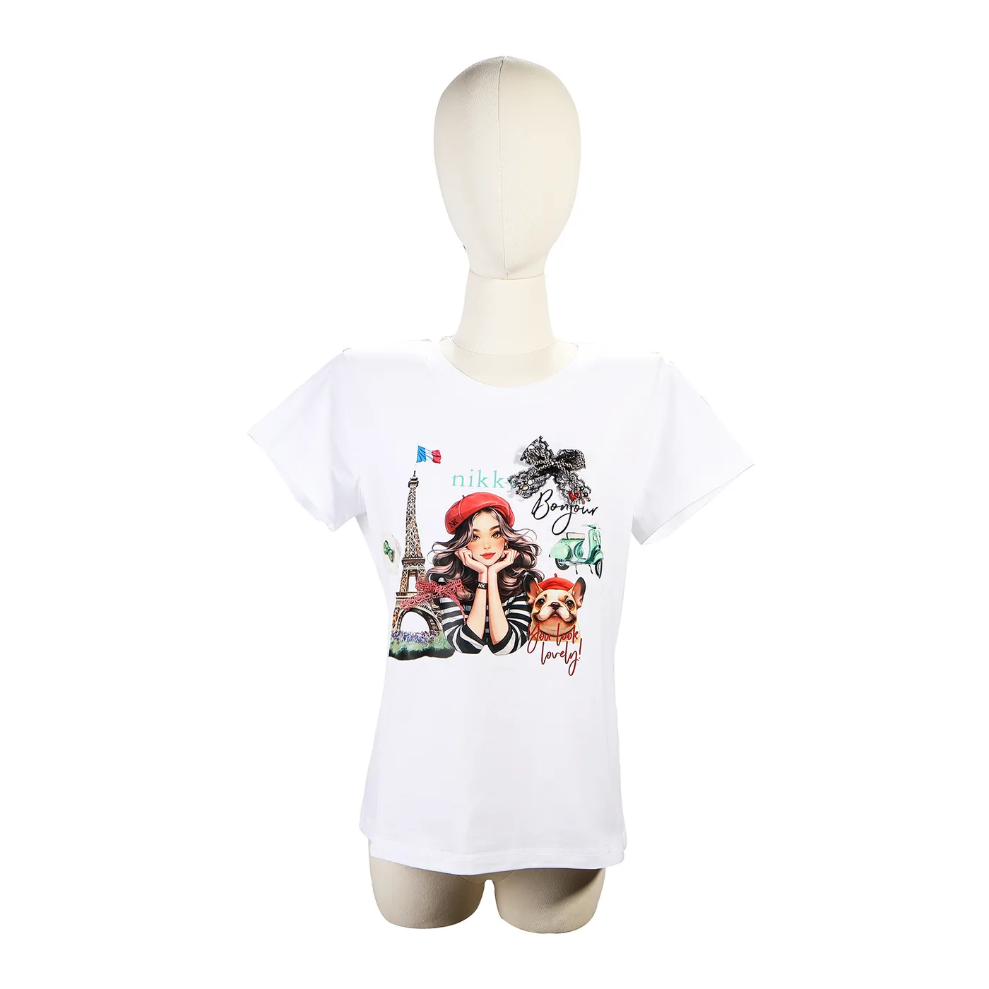 BLUSA NK25006 EIFFEL DREAM TALLA 2XL BLACK