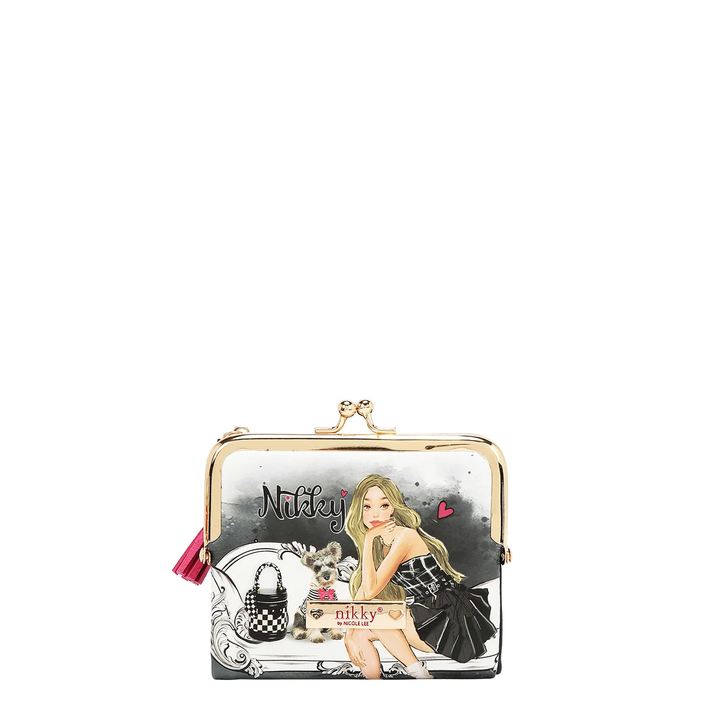 NK25033 BILLETERA PLEGABLE Y COMPACTA ANGEL FROM ABOVE