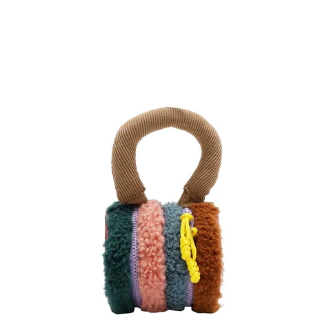 NN 1159 MINI BOLSO HANDBAG MULTICOLOR REDONDO