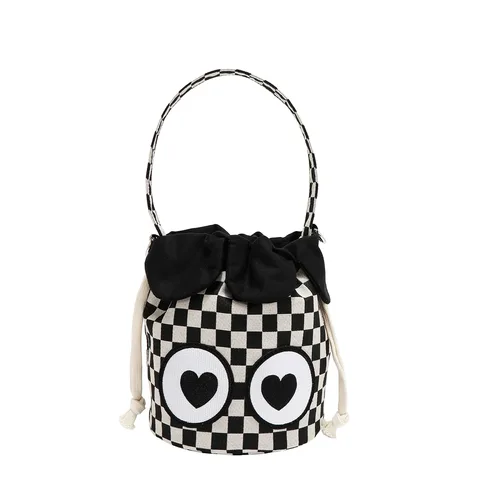NN 1168 MINI BOLSO OJITOS ROJO