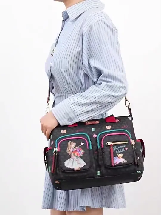 Video de NK13229 GLAMOROUS WALK-PINK BOLSO HOBO