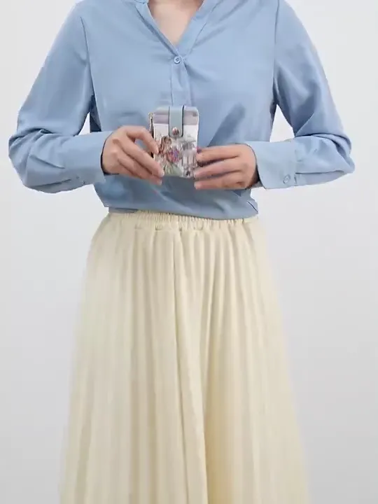 Video de TARJETERO MONEDERO MINIMALISTA NK22527 URBAN COFFE DREAM